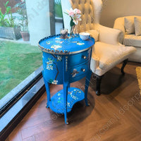 Celeste Hand Painted Wooden Table
