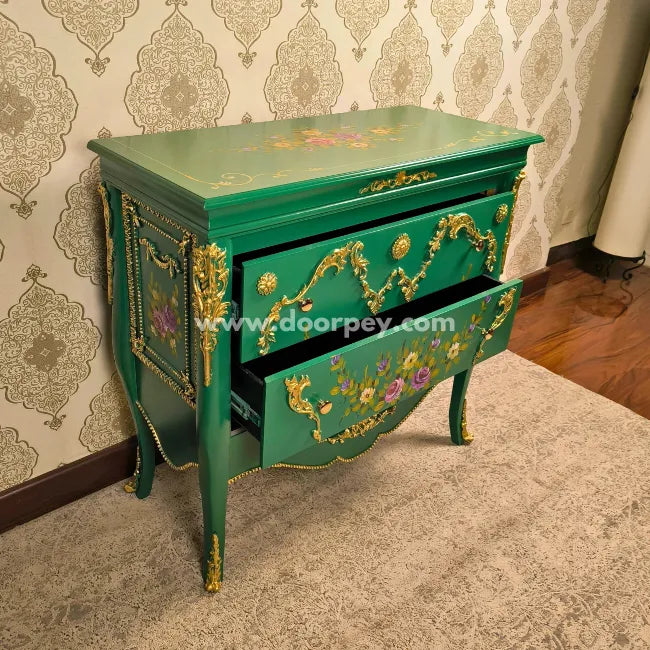 Chester of Roses - Wooden Dresser