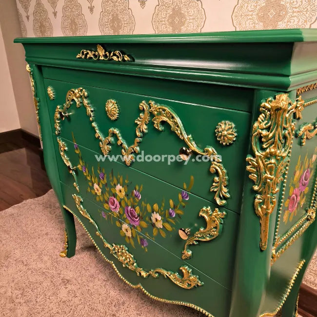 Chester of Roses - Wooden Dresser