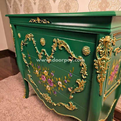 Chester of Roses - Wooden Dresser