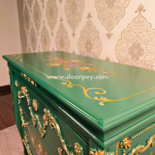 Chester of Roses - Wooden Dresser