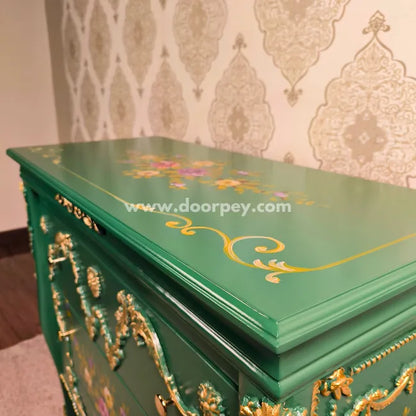 Chester of Roses - Wooden Dresser