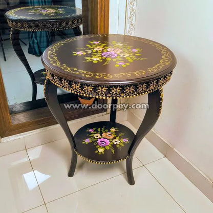 Floral Muse - French End Table