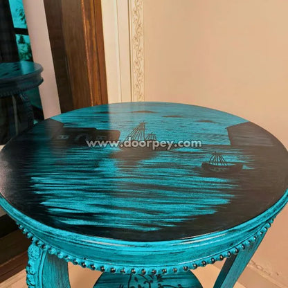 Serene Horizon - French End Table