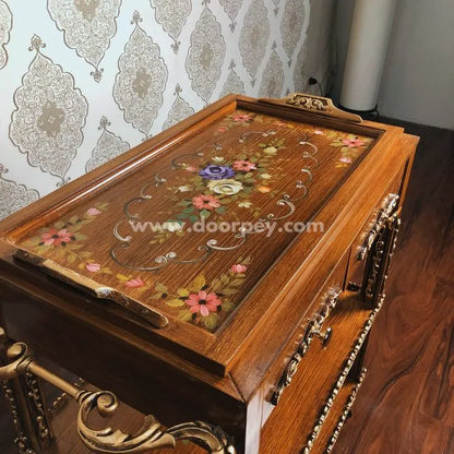 Petal Triple Harmony - Removable Tray Top &  Two Drawers