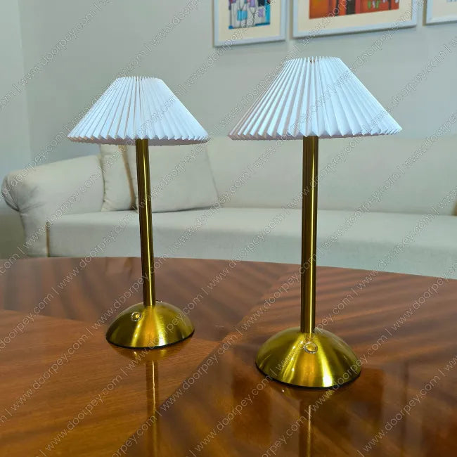 Lumière Cordless Table Lamp with a minimalist design and soft ambient glow for modern home lighting and decor styling.