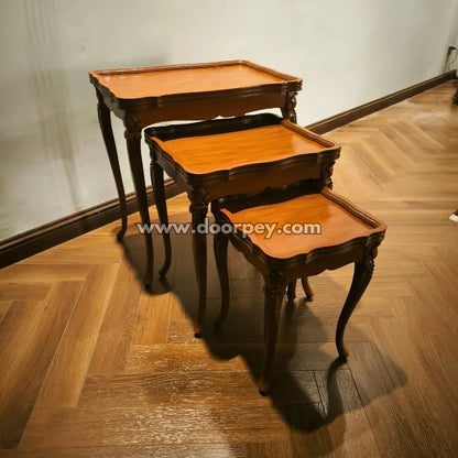 Regency Wooden Nesting Table
