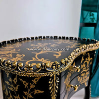 Forest Fern Kidney Wooden Table
