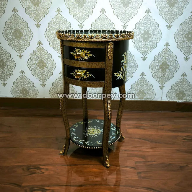 Noir Royale Wooden Table