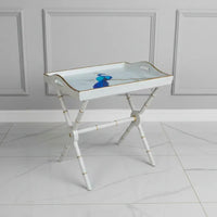 Royal Peacock Tray Table