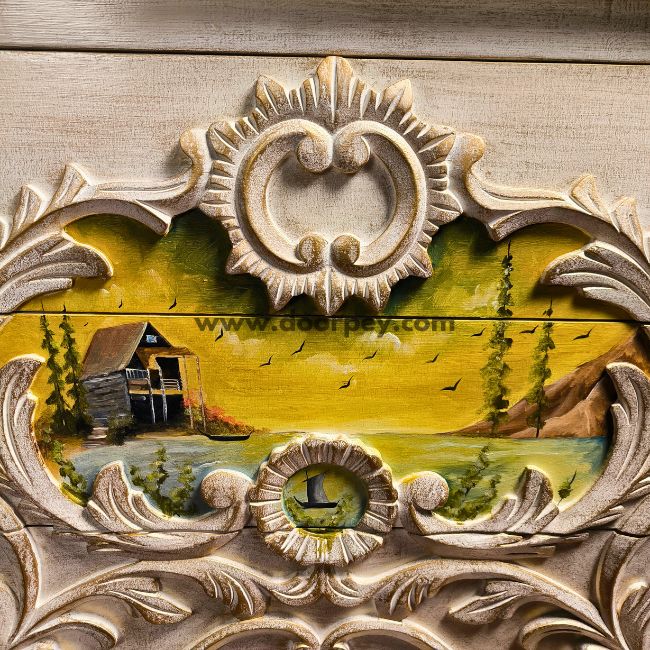 Serene Horizons - Wooden Dresser