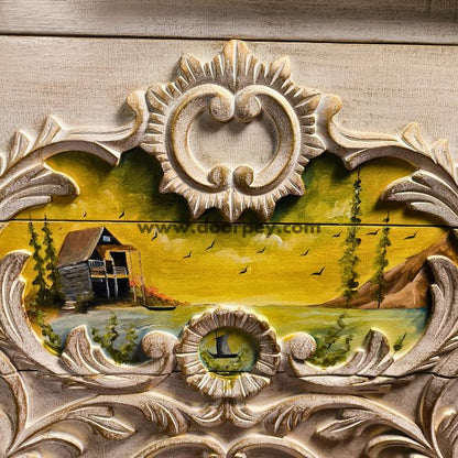 Serene Horizons - Wooden Dresser