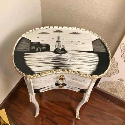 Seafarers Serenity Wooden Table