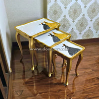 Sufi Soul Wooden Nesting Table