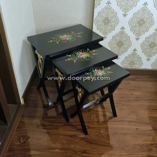 Twilight Wooden Nesting Table