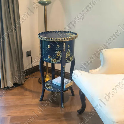 Sapphire Royale Hand Painted Wooden Table