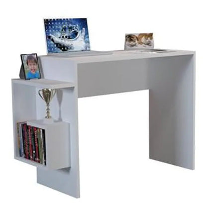 Buy ElevatePlus - Contemporary White Study and Computer Table  online on doorpey.com Get other furniture and home decor items delivered to your door. Cash on delivery and nation-wide delivery available