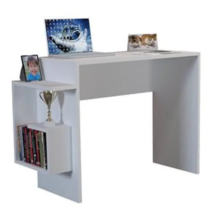 Buy ElevatePlus - Contemporary White Study and Computer Table  online on doorpey.com Get other furniture and home decor items delivered to your door. Cash on delivery and nation-wide delivery available
