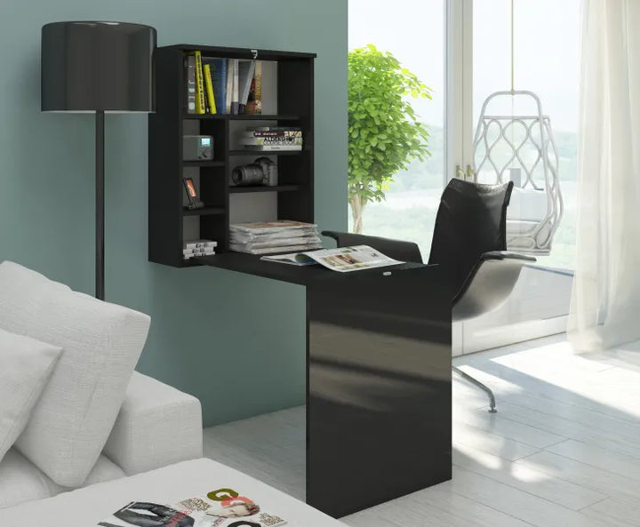Buy FlexiFold Wall-Mounted Folding Desk | Space-Saving Transformer Desk  online on doorpey.com Get other furniture and home decor items delivered to your door. Cash on delivery and nation-wide delivery available