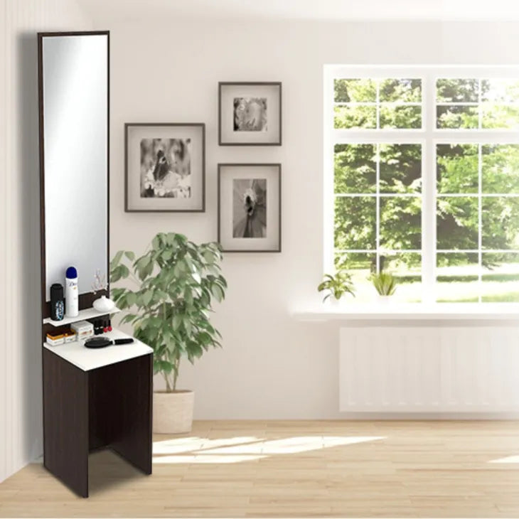Buy Reflect & Organize - Full-Length Dressing Mirror with Utility Shelf  online on doorpey.com Get other furniture and home decor items delivered to your door. Cash on delivery and nation-wide delivery available