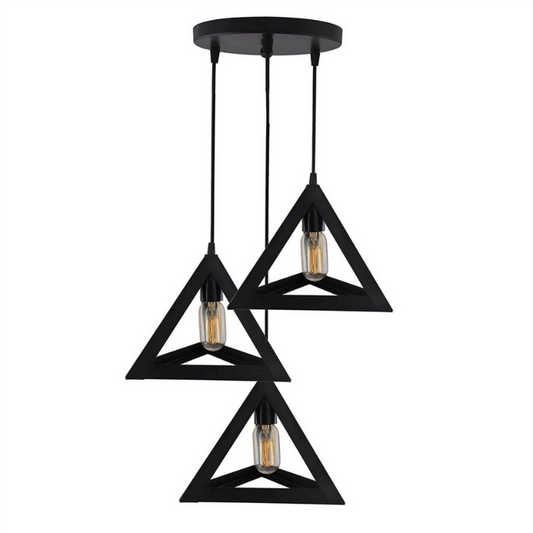 Tripple Triangle Hanging Light