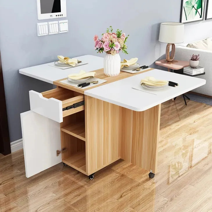 Folding Kitchen Table Space Saving Folding Dining Table With