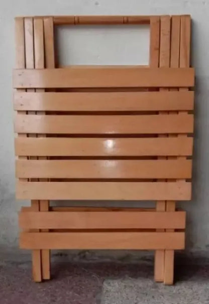 Buy Coastal Breeze Foldable Table | Space-Saving Beach Wood Folding Table  online on doorpey.com Get other furniture and home decor items delivered to your door. Cash on delivery and nation-wide delivery available