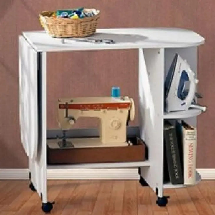 Edna Sewing Machine Table With Storage
