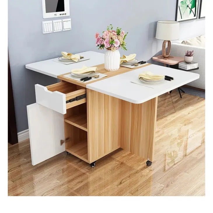 FlexiTable - Space-Saving Folding Dining Table for 4 | Doorpey.com