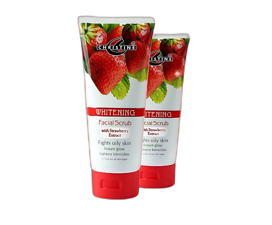 Christine Whitening Massage Cream  (Strawberry Extracts)