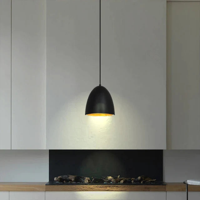 Buy Black and Gold Metal Semi-Oval Hanging Light online on Doorpey.com. Explore our wide range of hanging lights, wall mounted lights, ceiling lights, pendant lights and many other lights for home and office use.