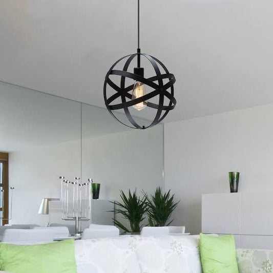 Buy Rustic Metal Cage Hanging Light online on Doorpey.com. Explore our wide range of hanging lights, wall mounted lights, ceiling lights, pendant lights and many other lights for home and office use.