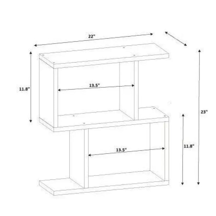 Buy Contemporary Fusion Side Table | Sleek MDF Design  online on doorpey.com Get other furniture and home decor items delivered to your door. Cash on delivery and nation-wide delivery available