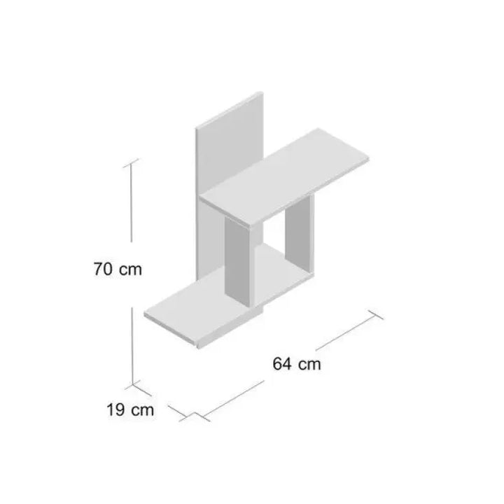 Buy Harmony Floating Wall Shelf | Modern Home Decor  online on doorpey.com Get other furniture and home decor items delivered to your door. Cash on delivery and nation-wide delivery available