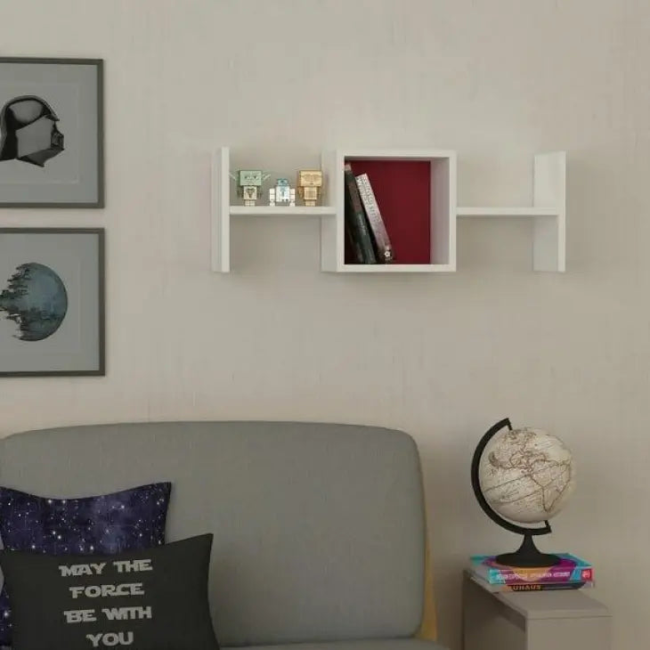 Buy Serenity Wave Wall Shelf | Modern Wood Wall Decor  online on doorpey.com Get other furniture and home decor items delivered to your door. Cash on delivery and nation-wide delivery available