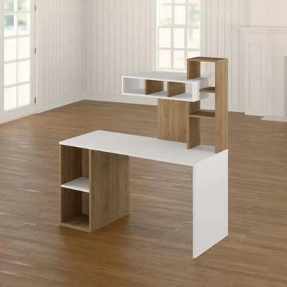 Buy SmartStudy - Versatile Home Office Desk with Book Shelves  online on doorpey.com Get other furniture and home decor items delivered to your door. Cash on delivery and nation-wide delivery available