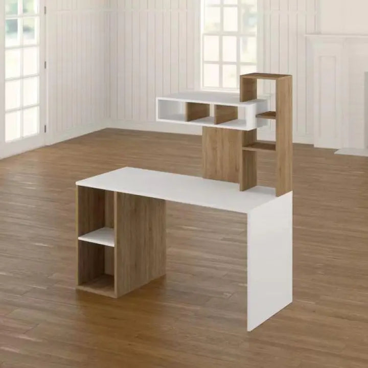 Buy SmartStudy - Versatile Home Office Desk with Book Shelves  online on doorpey.com Get other furniture and home decor items delivered to your door. Cash on delivery and nation-wide delivery available