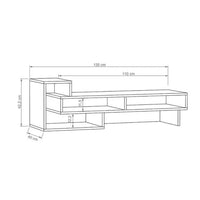 Buy SleekVue - Modern 50" LCD Media Console | Stylish Entertainment Unit  online on doorpey.com Get other furniture and home decor items delivered to your door. Cash on delivery and nation-wide delivery available