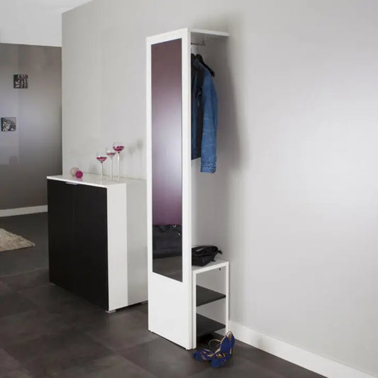 Buy VersaStyle 3-in-1 Dressing Mirror, Table, Shoe Rack & Hanger | Multipurpose Organizer  online on doorpey.com Get other furniture and home decor items delivered to your door. Cash on delivery and nation-wide delivery available