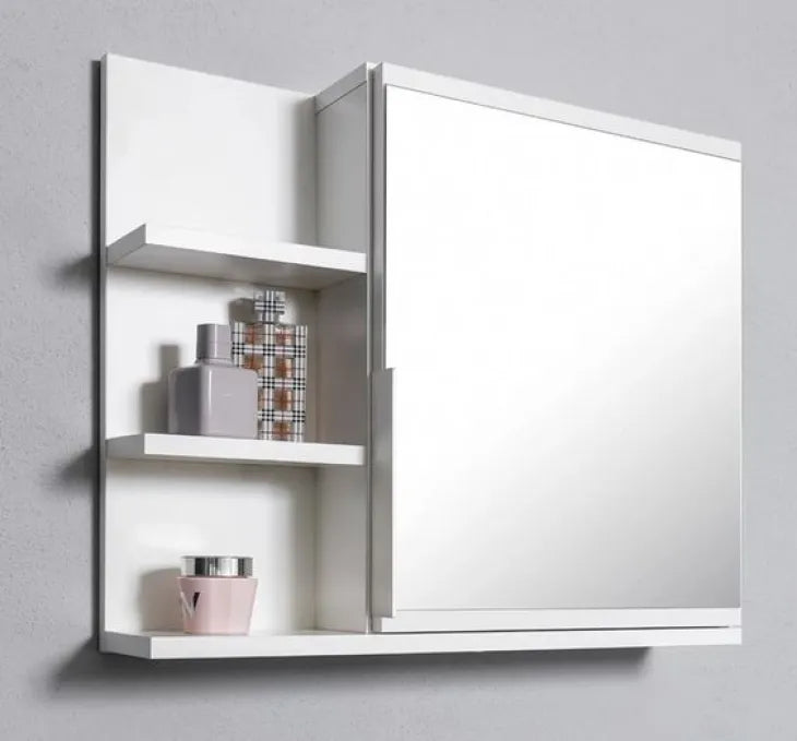 Elsa Bathroom Mirror Cabinet With Shelves
