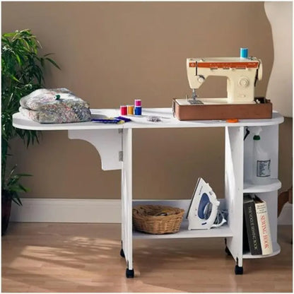 Edna Sewing Machine Table With Storage