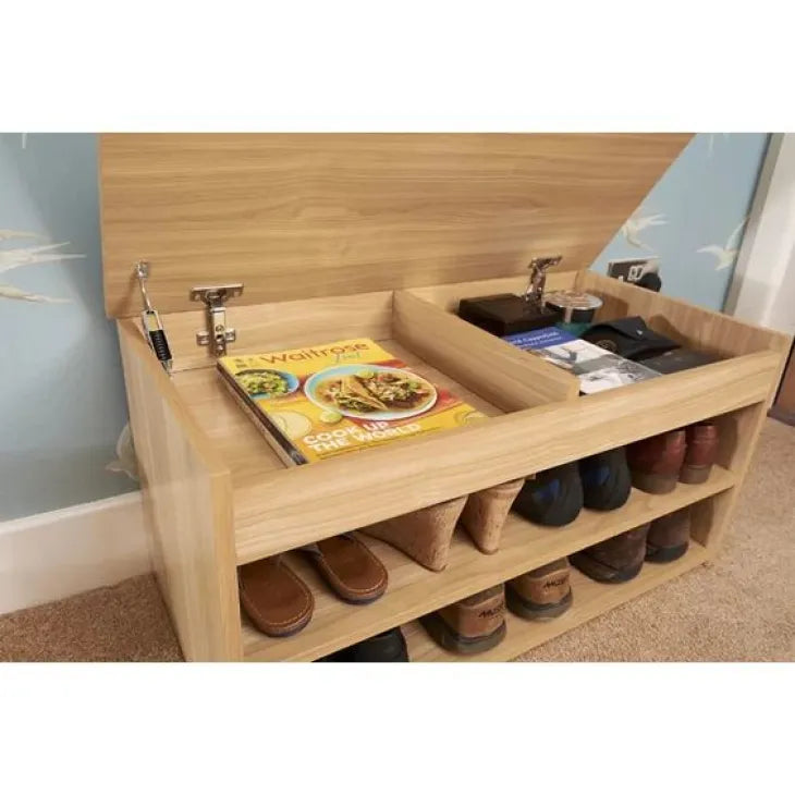 Buy Elevate and Organize | 3-in-1 Shoe Storage Rack with Seat  online on doorpey.com Get other furniture and home decor items delivered to your door. Cash on delivery and nation-wide delivery available
