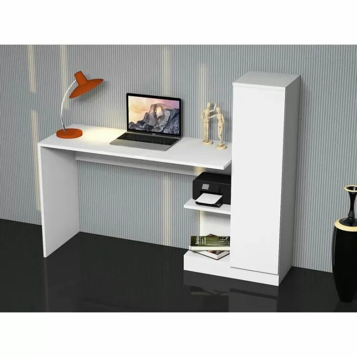 Buy Streamline Plus - Modern Multipurpose Computer Writing Desk | White  online on doorpey.com Get other furniture and home decor items delivered to your door. Cash on delivery and nation-wide delivery available