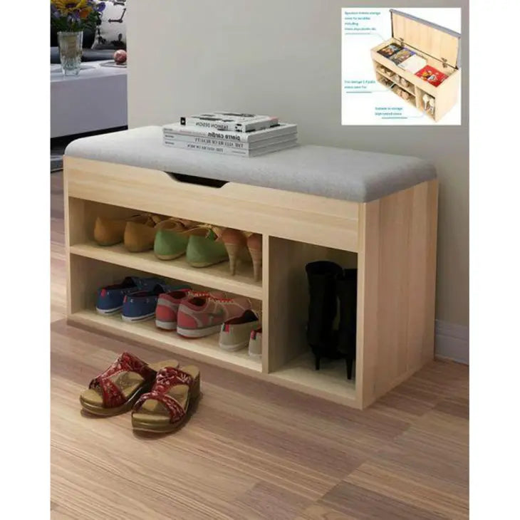 Buy ComfyStep Shoe Storage Bench | Modern Storage Stool with Seat Cushion  online on doorpey.com Get other furniture and home decor items delivered to your door. Cash on delivery and nation-wide delivery available